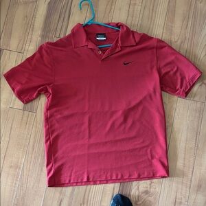 Nike Men's Crimson Polo Shirt